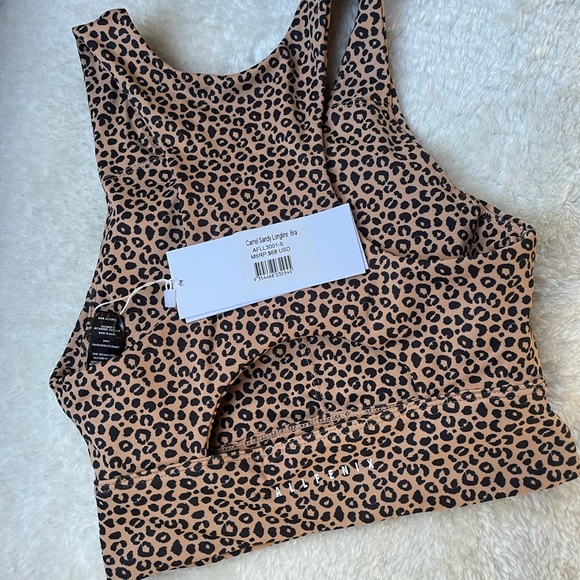❌ SOLD ❌ All Fenix Leopard-print Longline Sports Bra NWT - Picture 7 of 11